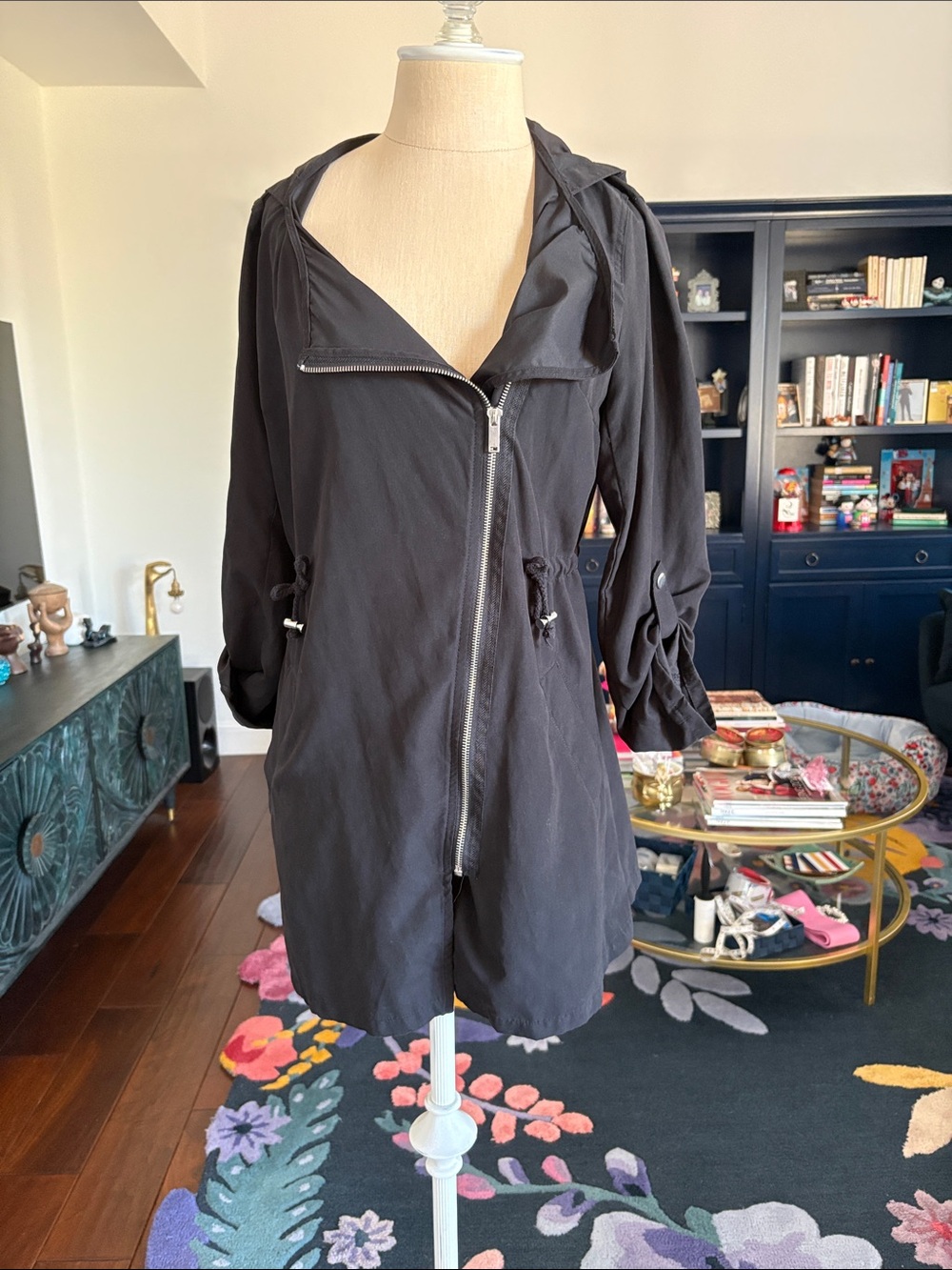 Ambiance black lightweight jacket size S